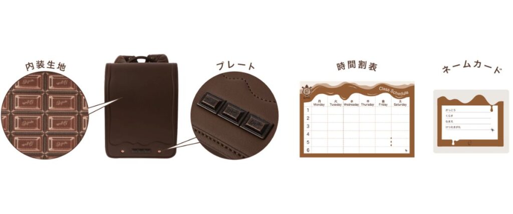 Q potランドセル特徴